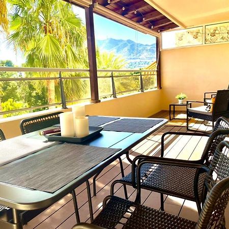 בנאלמדנה Calido Apartamento Con Gran Terraza Y Vistas A 600 Metros Del Mar מראה חיצוני תמונה