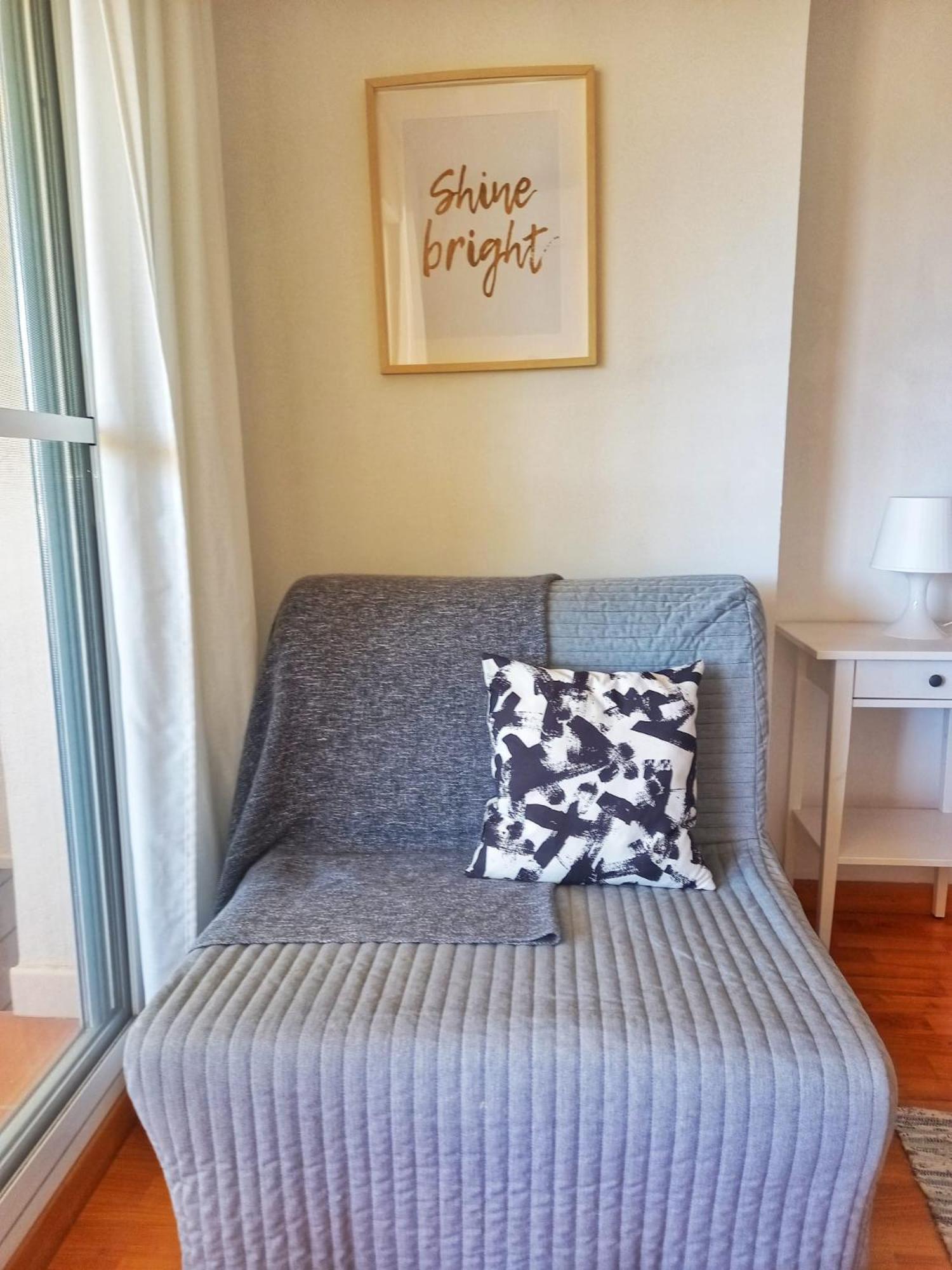 בנאלמדנה Calido Apartamento Con Gran Terraza Y Vistas A 600 Metros Del Mar מראה חיצוני תמונה